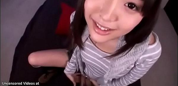  Japanese cute teen enjoys hot pov sex